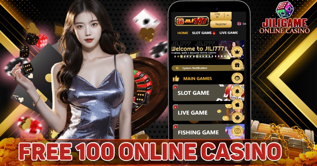 free 100 online casino